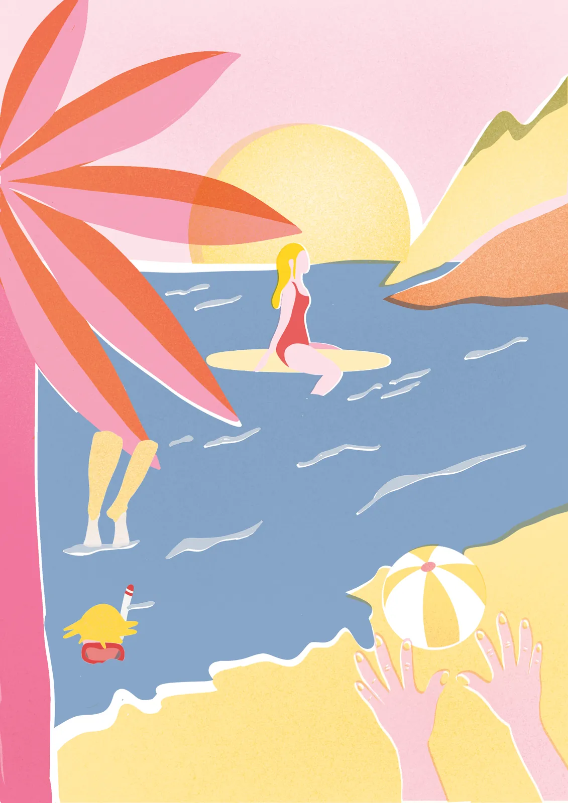 Illustration de couverture : loisirs d’été en Occitanie